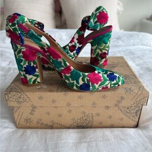 Floral Women's Heels